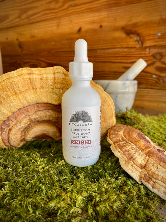 Reishi Mushroom Fruitbody Extract 2oz.